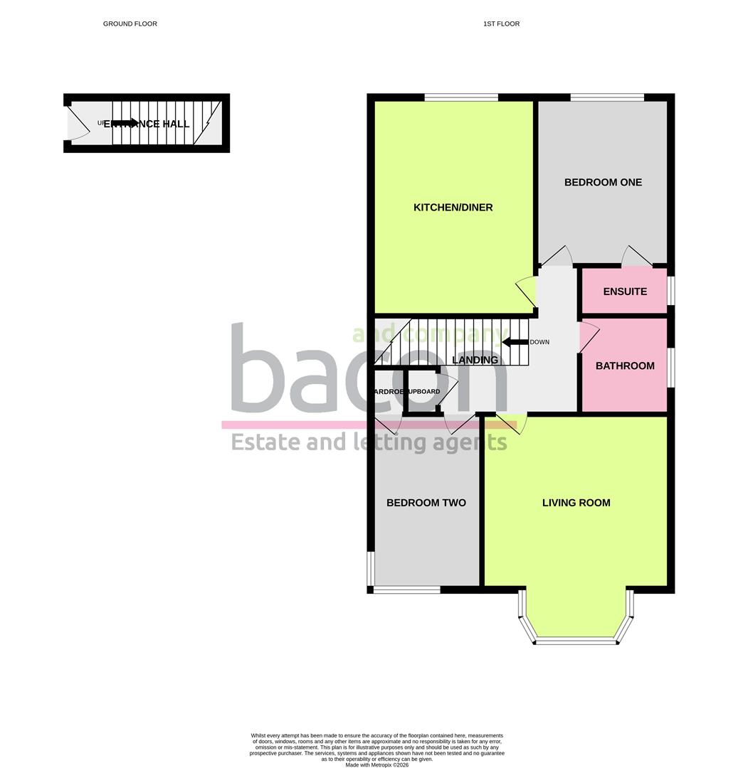 Floor Plan | Flat | Grand Avenue, Worthing, BN11 | For Sale